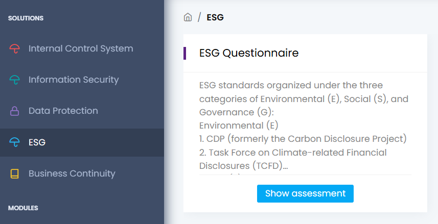 Ace Visions GRC ESG